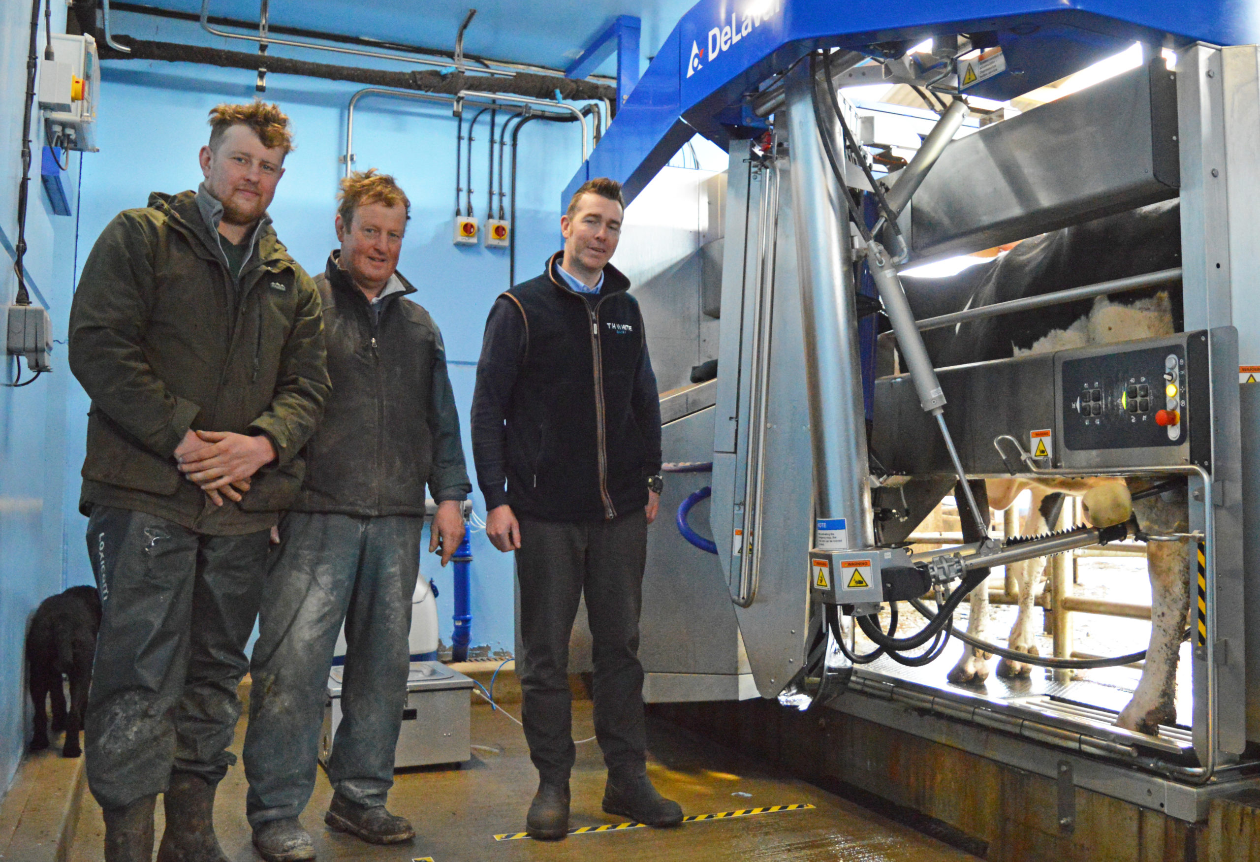 DeLaval’s VMS milking system is the right choice for the Barkers