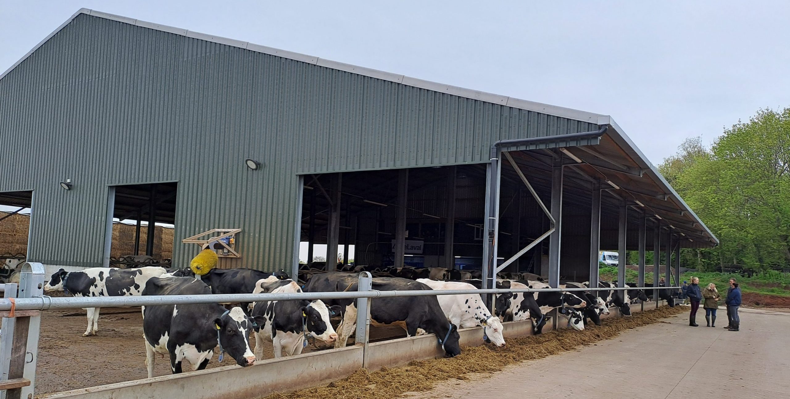 Informative Day on Jeynes Farm seeing Robotic Milking in Action