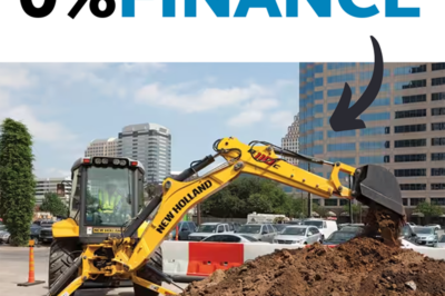 The Power of the New Holland B110D Back Hoe