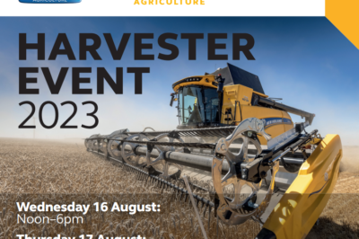 Join our Harvester Event – August 16 – 17