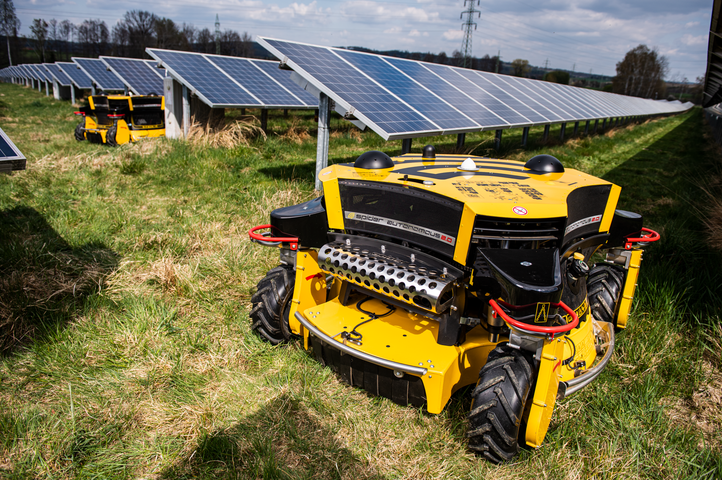 Machinery Imports Spider Autonomous 2.0 slope Mowers