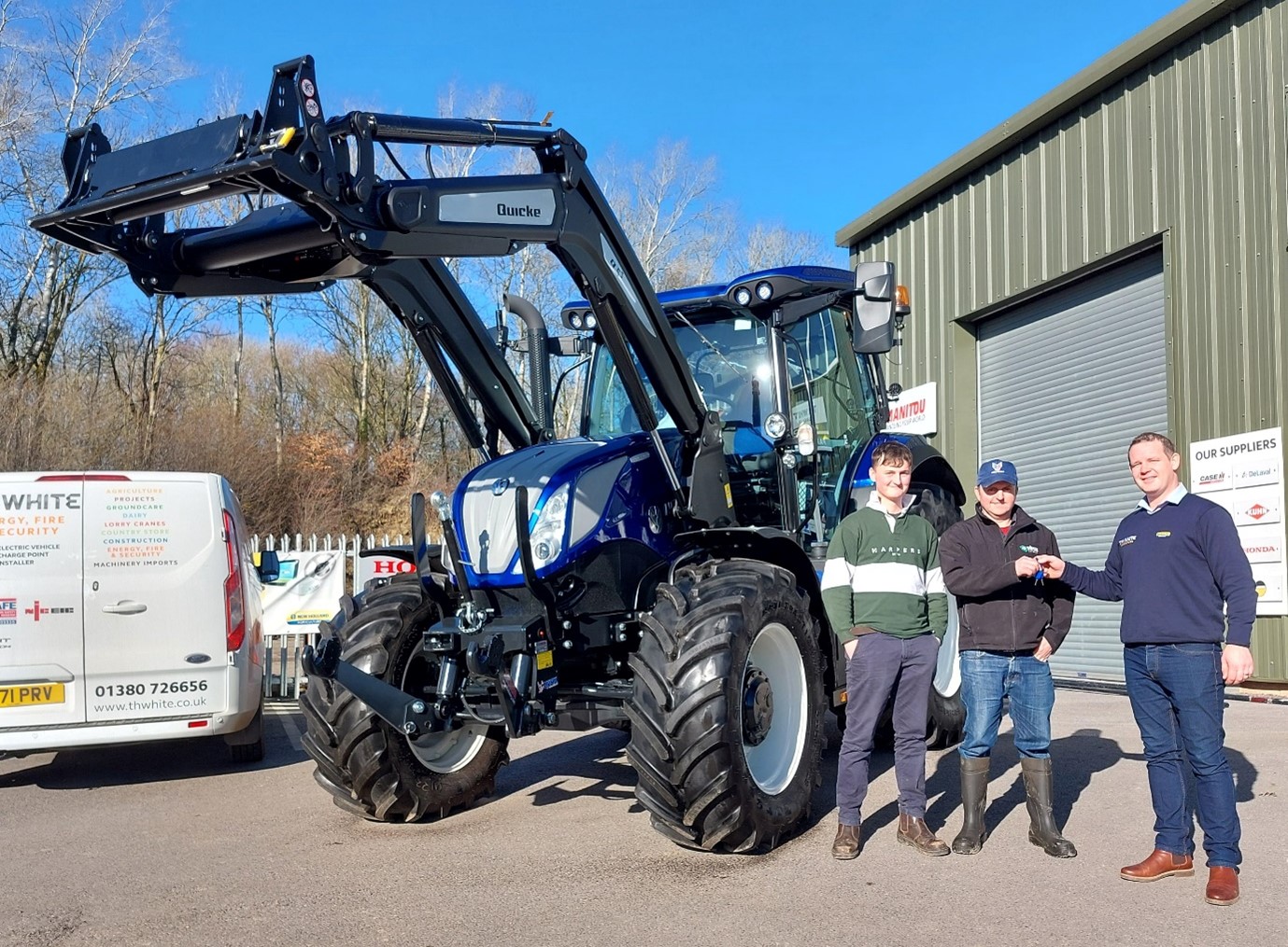 A new T6.160 for Pressbarrow Farm