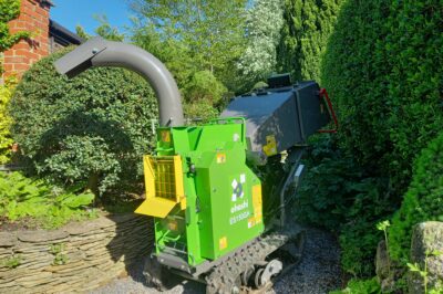 Compact Powerhouse: Ohashi Compact Tracked Woodchipper