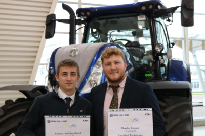 T H WHITE Apprentice Graduation with CNH