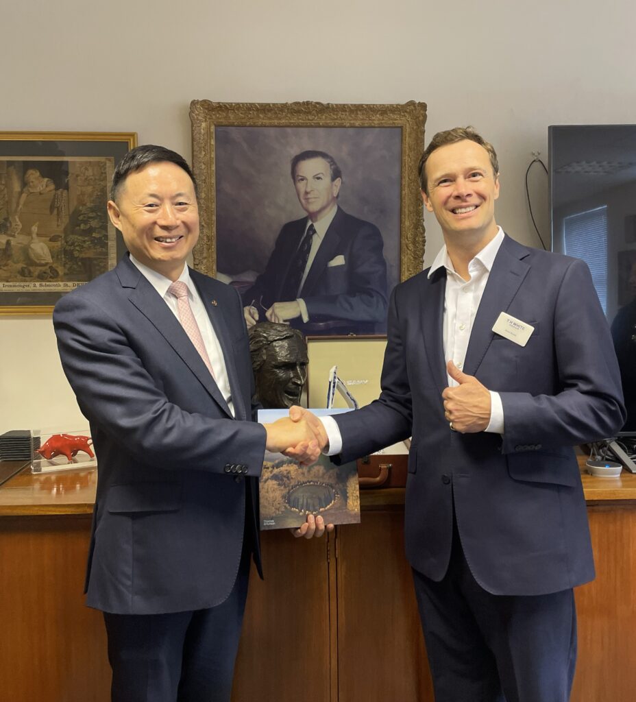 T H WHITE partners with SANY UK