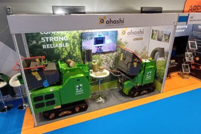 Ohashi Woodchippers Take the Spotlight at Executive Hire Show