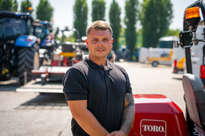 T H WHITE Groundcare Welcomes Jordan Castree to the Sales Team