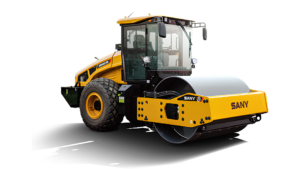 SANY SSR130C Single Drum Roller for earthwork and heavy compaction from T H WHITE Construction.